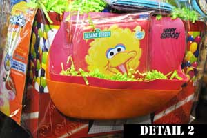 Sesame Street Basket Detail