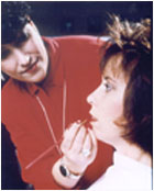 Fran taking care of the makeup on the employees at TGH